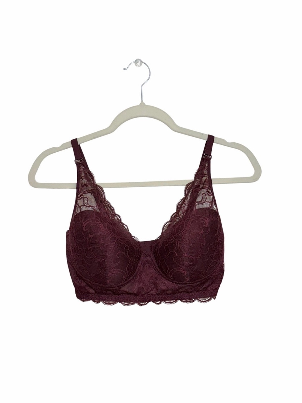 Maidenform Bralette 38C - Burgundy